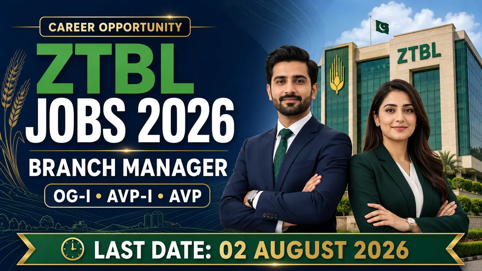 ZTBL Branch Manager jobs 2026